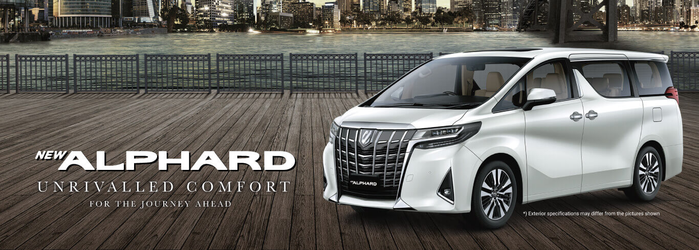 New Alphard banner