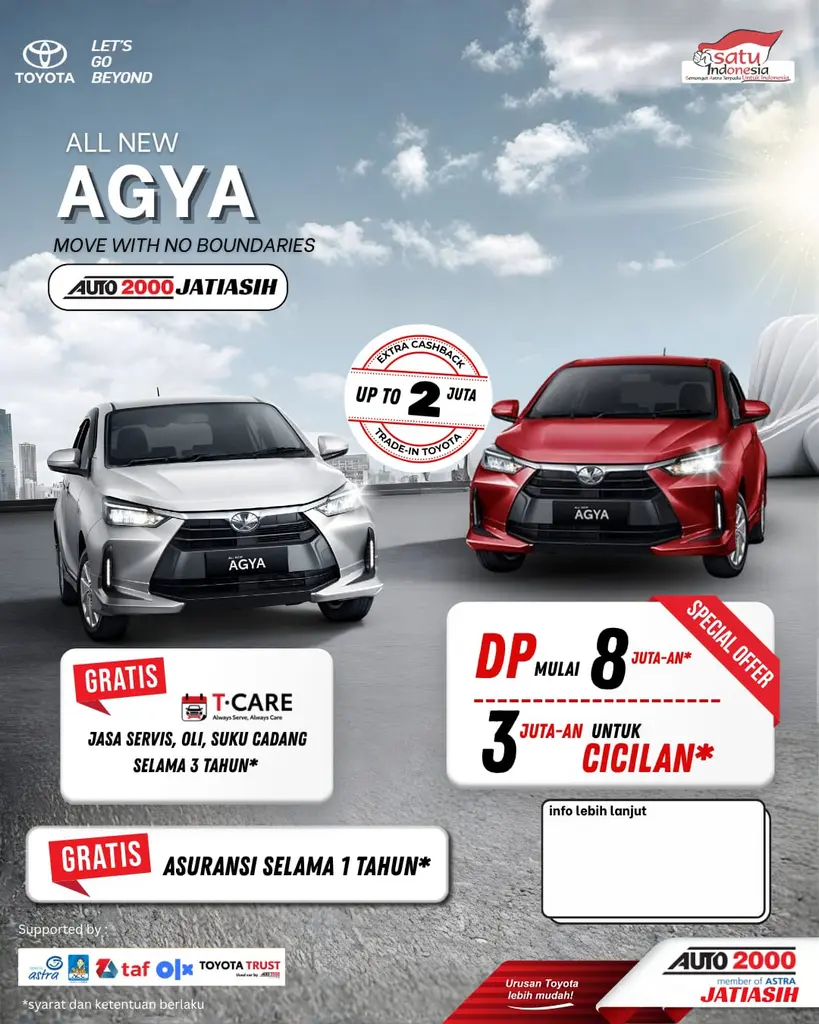 Promo Toyota Bekasi